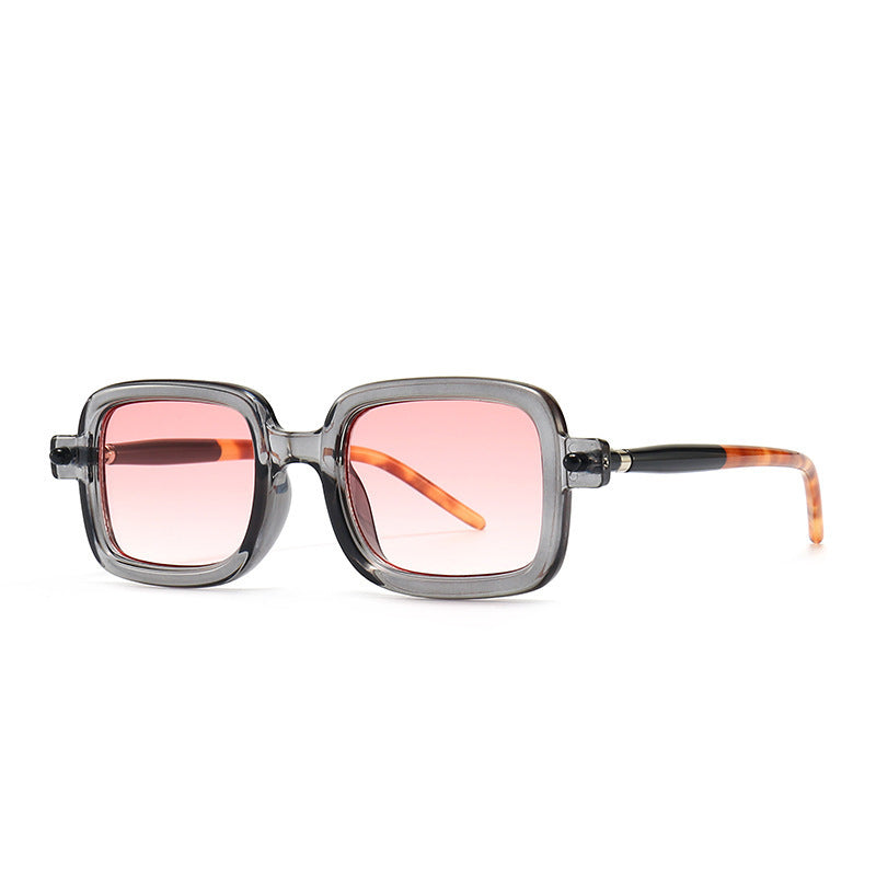 Wholesale New Thick Square Frame PC Men's Sunglasses